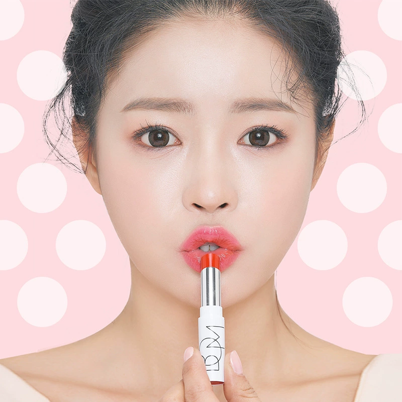 Mặt nạ dưỡng ẩm môi BOM Biboman Hàn Quốc dành cho nữ sinh viên làm mờ vết thâm và dưỡng môi - Son môi