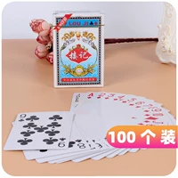 Вся коробка из 100 покерных карт Дешевая партия сгущенной алмазной творческий покер играет громкий название Magic Diamond Card