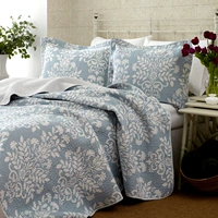 Bông cổ điển chất lượng cao của Mỹ được giặt bằng chăn trải giường gồm ba bộ mùa xuân và mùa thu đa chức năng thảm trải giường