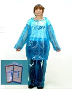 Ngoài trời cưỡi du lịch dùng một lần quần áo mưa mưa chia phù hợp với bộ dày áo mưa poncho để tăng bảo vệ môi trường