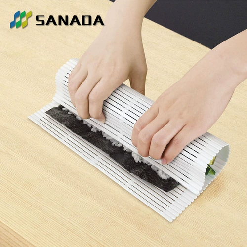 Япония импортировал занавесу для занавески Sanada Bamboo Bamboo Rolling Sushi Roller Curter Mold Sushi Sushi Colling