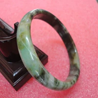 Jade Ruyi Nanyang Dushan Jade Bracelet Shu Color Plus Green White Material Nanyang Dugu Bracelet $ заработал популярную цену 2 доллара США.