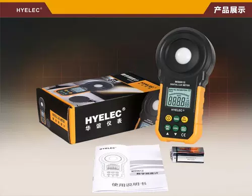 Huayi Instrument MS6612 Освещение FC/Lux Conversion Яркость 200000LUX 200000LUX