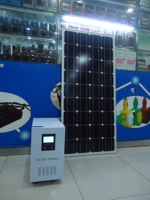Весь комплект домашней системы генерации солнечной энергии 500 Вт.