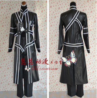 taobao agent Sword, black clothing, cosplay