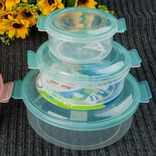Микроволновая печь обогрева рисоварки Трехнологическая микроволновая печь специальная посуда большая ланч -коробка пластиковая коробка пластиковая пластиковая миска