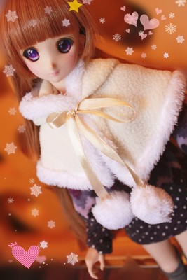 taobao agent [Rosemary Town] Winter warm wild cheese cape DD BJD 3 points 4 points