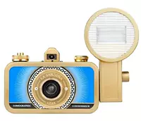 Lomo camera {Ưu đãi đặc biệt} La Sardina Czar Metal Blue Couple Phiên bản đặc biệt Cá mòi fujifilm mini 11