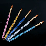 Nail bút trị liệu pha lê 5 bộ Khắc bút hàng bút vẽ bút mới bắt đầu pha lê Nail Nail dụng cụ cửa hàng - Công cụ Nail
