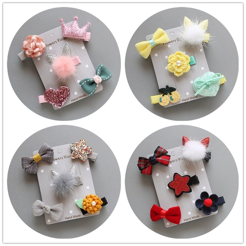 Бесплатная доставка для волос домашние волосы плюшевые волосы Clip Cat Cat Голова цветочные цветы