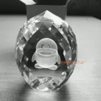 Внутренняя резьба QQ3D Пингвин Кристаллический Ананас -Многоподобный шариковой поверхность шарика шарика с шариком