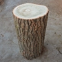 Hình khối gỗ rắn gốc khắc phân khung trang trí cơ sở trụ gỗ bàn cà phê bảng lớn với phân gỗ gốc cây - Các món ăn khao khát gốc bộ ghế gốc cây