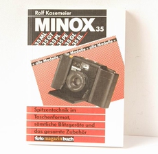 Камера 米诺克斯 minox 35系列照相机 德语原版 1986年版