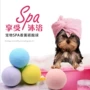 Pet spa carbonate viên sủi mèo dog grooming làm sạch nguồn cung cấp dầu gội tắm dầu gội khử trùng khuyến mãi lược inox chải lông chó