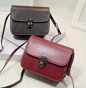 2017 new lady túi nhỏ đeo vai thời trang hoang dã ví retro mini túi vuông Messenger túi