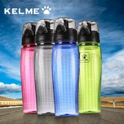 Kalme chai thể thao dành cho người lớn cốc nhựa trẻ em KELME ngoài trời tập thể dục cưỡi chai nước di động K159