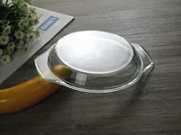 Тепловой всплеск -Устойчивый стеклянный крышка микроволновой печи, миска с миской микроволновой печи, пароваркой, специальной стеклянной крышкой, полной бесплатной доставкой
