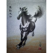 Su thêu DIY mới bắt đầu kit khâu quét mực ngựa Ma để thành công Xu Beihong thêu tay gửi hướng dẫn