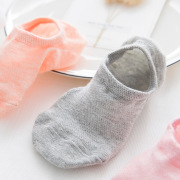 6 cặp của phụ nữ lưới nông miệng vớ cotton vớ ngắn vớ thuyền rắn vớ màu sinh viên