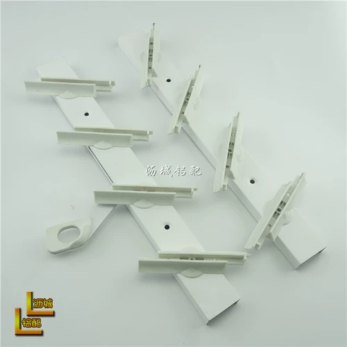 4 -INCH EXIT SPRAY Белый алюминиевый алюминиевый алюминиевый сплав 100 -страница, громкий кронштейн Стекло Louvere