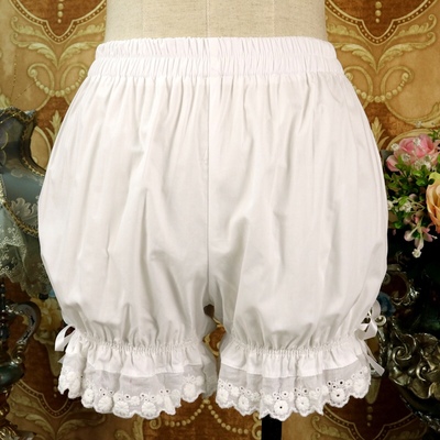 taobao agent Cotton lace trousers, safe Japanese leggings, protective underware, Lolita style