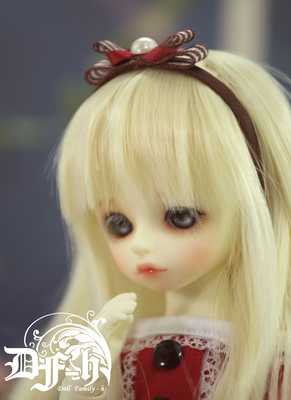 taobao agent Gift package+free shipping [DF-H] dogwood 1/6 BJD/SD doll girl baby full set