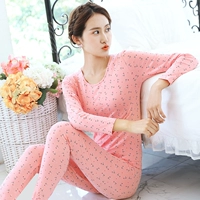 Cotton trung niên ấm quần lót cotton mùa thu quần dài phù hợp với mẹ kích thước lớn áo len cotton đường chỉ quần các kiểu đồ bộ đẹp