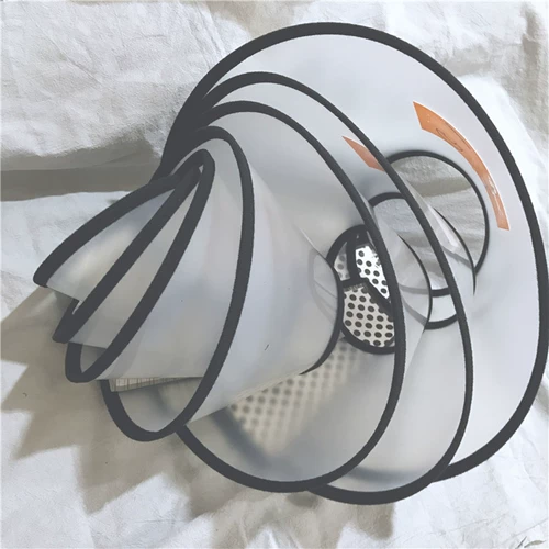 Элизабет Круг ПЭТ щенки кошачьи щенки Большие собаки щенки против градирования, косметическое анти -битское кольцо шеи с капюшоном