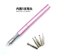 Nail Art Tool Brush Nail Pen Sơn Keo Họa sĩ Bút Rất Fine Line Lace Trace Line Brush - Công cụ Nail mẫu vẽ cọ bản