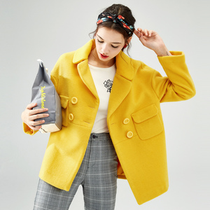 [2 miếng 50% off] Lecho mùa xuân nữ mềm chị len áo khoác nữ ngắn đoạn áo len nhỏ sinh viên Hàn Fan