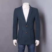 Romeo nam mùa thu đông thời trang thiết kế khâu phù hợp với cổ áo áo khoác nam kinh doanh áo khoác giản dị Áo khoác D4V006