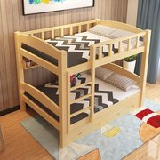 Nam 2018 thông giường gỗ giường giường bunk bunk bunk nội thất dân cư kệ sách trẻ em giường