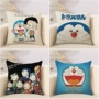Cartoon Doraemon là một giấc mơ đệm bông vải gối bìa đệm ghế sofa cho trẻ em chất béo màu xanh - Trở lại đệm / Bolsters gối ghế sofa