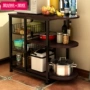Kệ bếp để đặt lò vi sóng kệ lò nướng giá lưu trữ bàn đồ nội thất cung cấp kệ bếp 3 tầng - Phòng bếp kệ đựng gia vị inox 304
