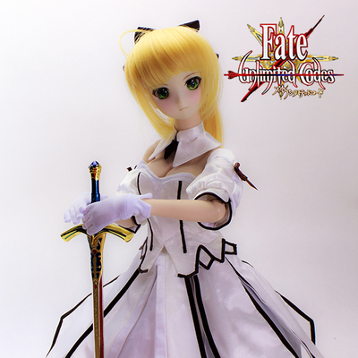 Sen Bjd Sd Dd娃娃衣服女装cos Fate Saber Lily 淘宝网