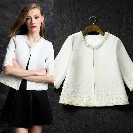 Mùa xuân và mùa thu xã hội nhỏ hương thơm ngắn áo khoác nữ thời trang Hàn Quốc ngắn phù hợp với nhỏ mùa thu mỏng áo sinh viên thủy triều