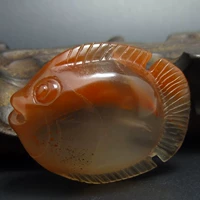 Yujian Boutique South Red Agate Ice Runs с Cinnabar и советскими гонгами в год имеет сбалансированную подвеску