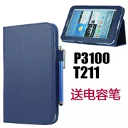 Samsung GT-p3100 bảo vệ tay áo 3110 bộ điện thoại di động P6200 6210 7-inch P3108 Tablet PC bao da - Phụ kiện máy tính bảng