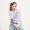 Thời trang thu đông 2018 mới của phụ nữ thời trang áo len cổ chữ V sọc rộng, áo len dài, áo khoác nữ phiên bản Hàn Quốc - Cardigan