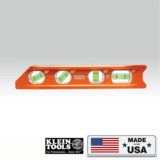 Соединенные Штаты импортировали Klein935RB All -Aluminum Casting Multi -Hall Horizontal Ruler Измерение линейки горизонтального инструмента с магнитным