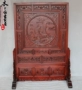 Woodcarving chỗ ngồi màn hình chèn màn hình gỗ rắn long não gỗ mịn hai mặt chạm khắc màn hình Ming và Qing triều đại phòng khách cổ điển phân vùng hiên - Màn hình / Cửa sổ vách ngăn giả gỗ