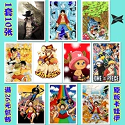 3 bộ anime bao quanh một mảnh One Piece Luffy Joe Bassolongo Bưu thiếp 1 bộ 10 tờ 35 - Carton / Hoạt hình liên quan