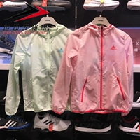 Adidas áo khoác nữ 2018 mùa hè mới chống nắng quần áo áo gió thể thao áo khoác DT2530 DT2532 áo khoác gió nữ adidas