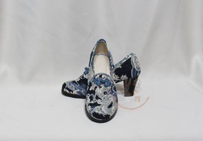 taobao agent After the sale display [Xiantaro] Original design Dragon God series Royal Dragon Women's Shoes High Heels
