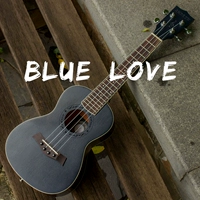 Синее укулеле с партитурой, гитара для начинающих, музыкальные инструменты, 21 дюймов, 23 дюймов, 26 дюймов