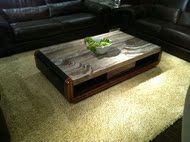Iran nhập khẩu travertine bàn trà đá cẩm thạch đồ nội thất Kamina bàn trà góc một số độ dài của chính hãng SJ027-1