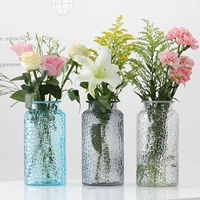 Европейская стиль средиземноморская ваза Прозрачный стеклянный стек