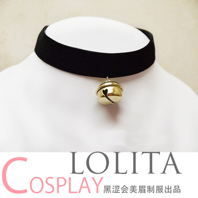 taobao agent Choker, small bell, necklace, cosplay