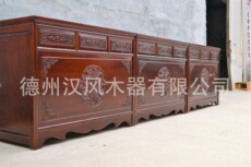 В аптечке 实木中药柜台老榆木柜台