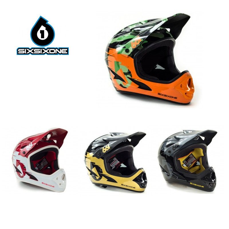 sixsixone mountain bike helmet